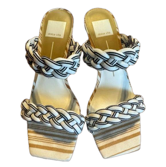 Dolce Vita Shoes - Dolce Vita Paily Braided Heels- Size 8